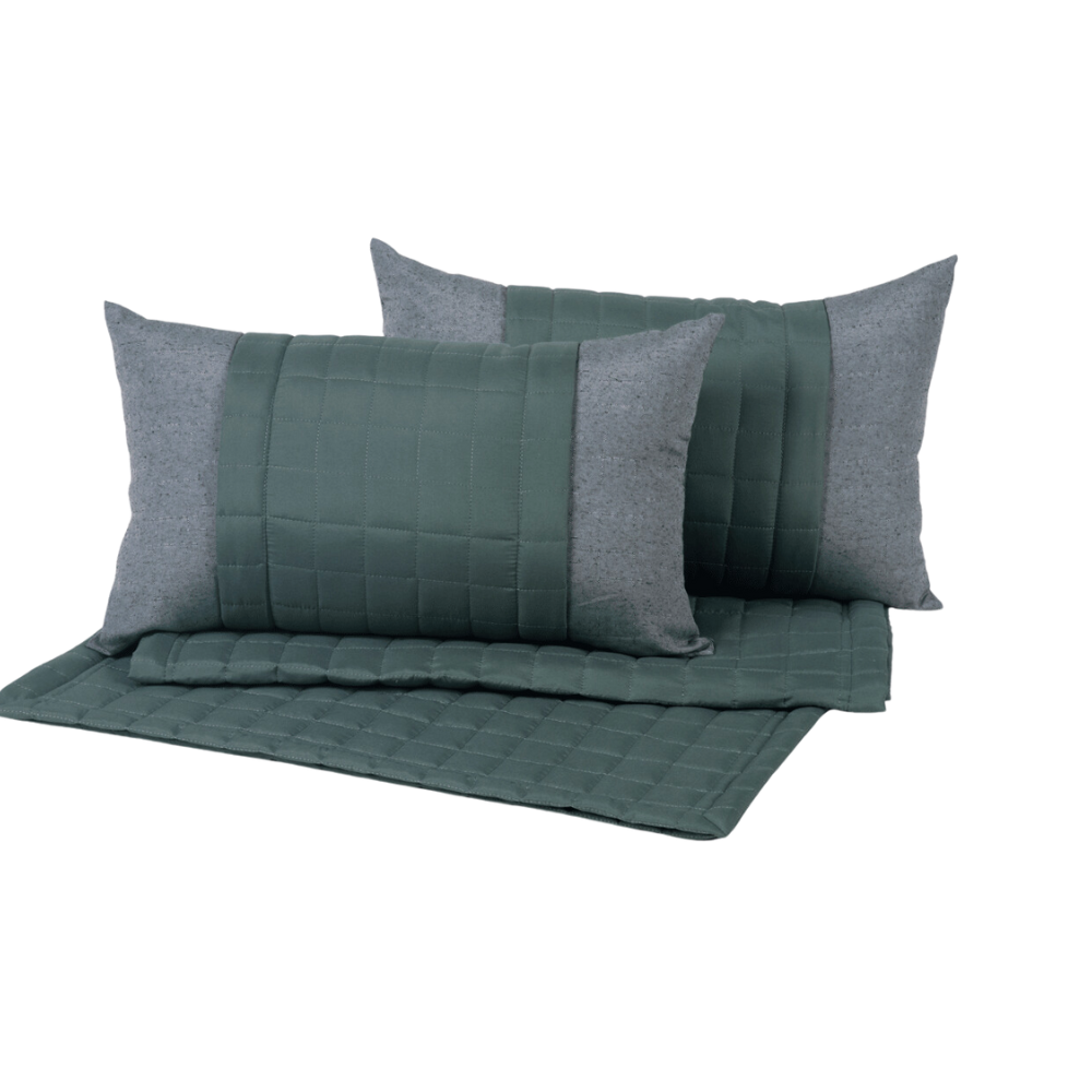 Manta de Cama 5 Peças King 100% Poliéster