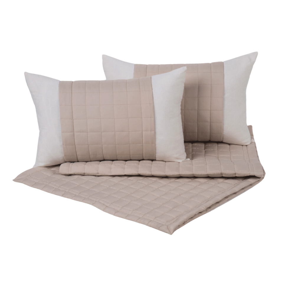 Manta de Cama 5 Peças King 100% Poliéster